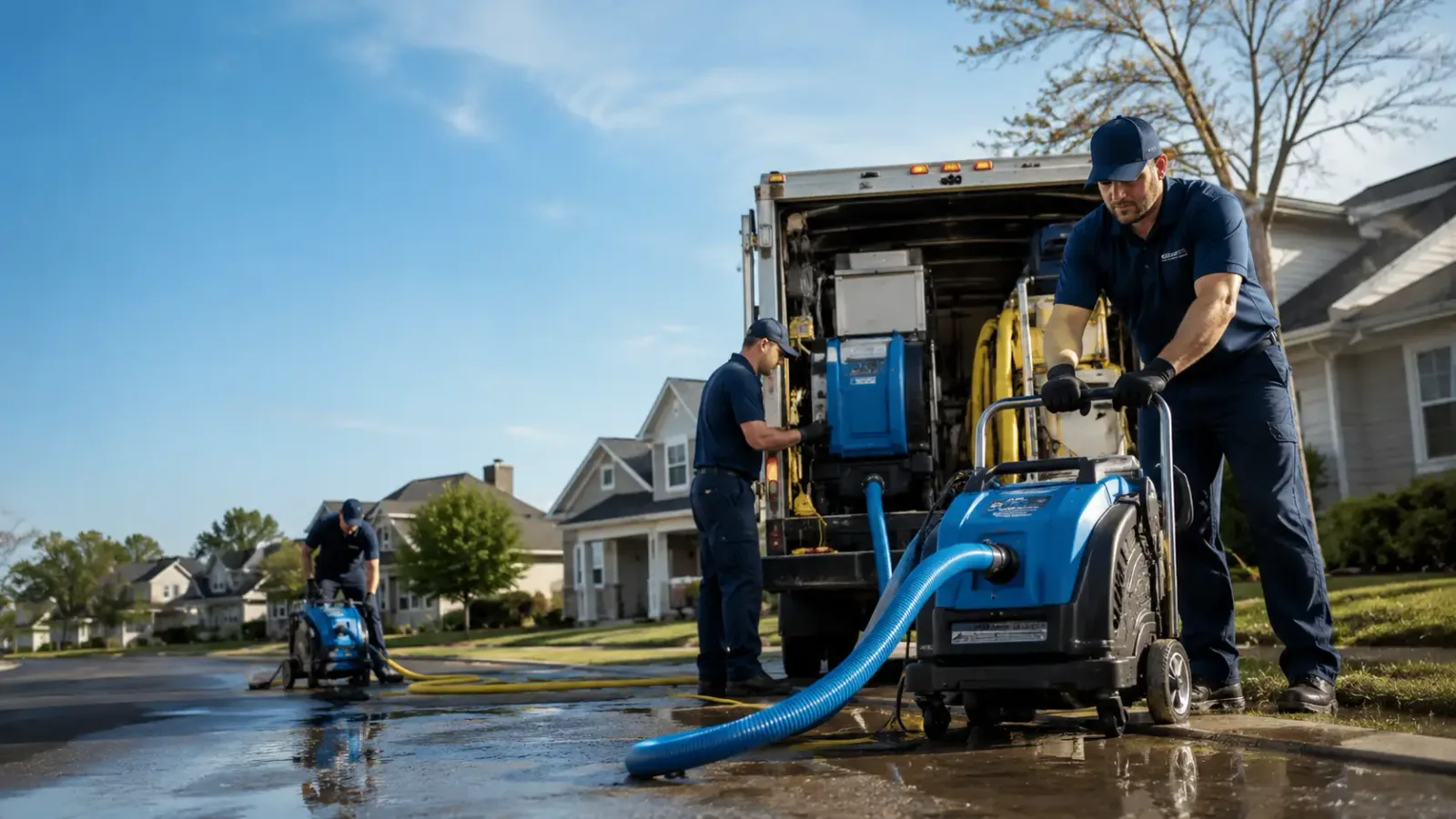 Flood Damage Cleanup in Higgins, TX